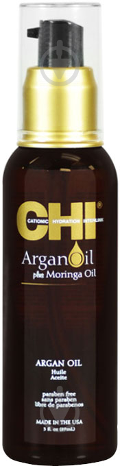 Масло CHI Argan Oil plus Moringa Oil 89 мл - фото 1