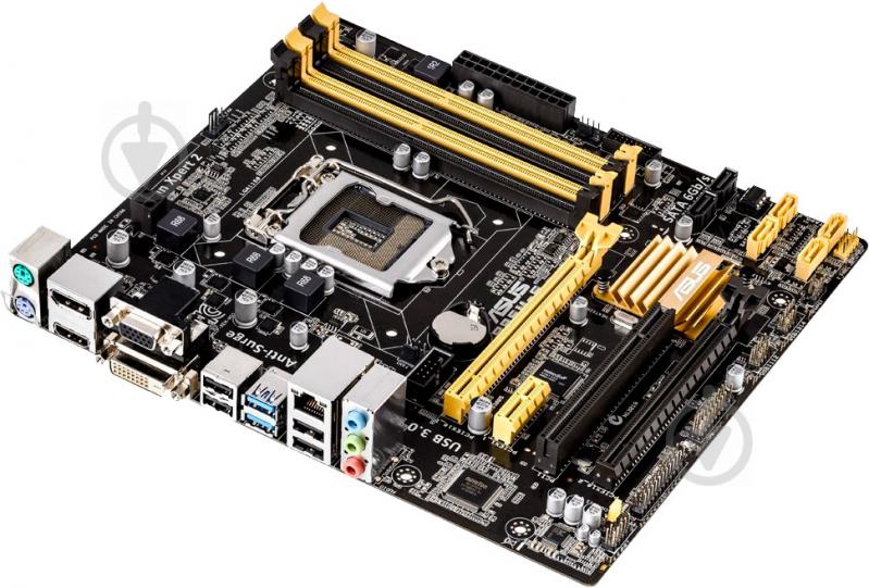 Материнська плата Asus B85M-E (Socket 1150, Intel B85, mirco ATX) - фото 2