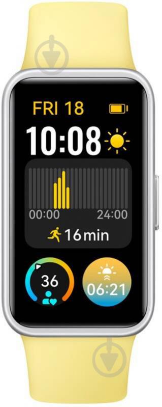 Смарт-годинник Huawei Band 9 lemon yellow (55020BYD) - фото 5