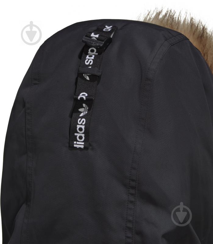 Куртка чоловіча зимова Adidas PAD FUR PARKA GE1312 р.S чорна - фото 11