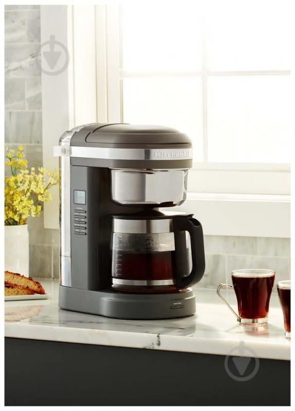 Кавоварка крапельна KitchenAid 5KCM1209EDG сіре вугілля - фото 9