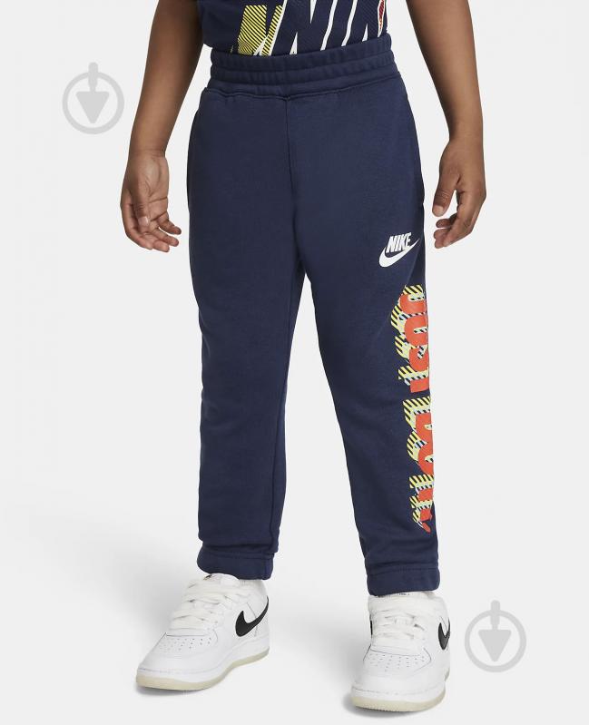 Брюки Nike ACTIVE JOY FT PANT 86K466-U90 р. 4 синий - фото 1