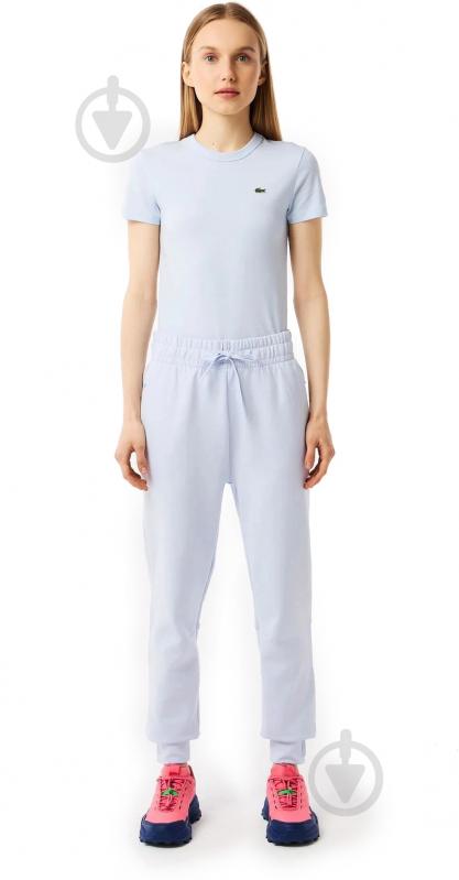 Штани Lacoste COTTON JERSEY TRACKPANTS XF0343J2G р. 38 блакитний - фото 4