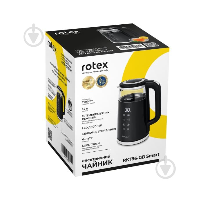 Електрочайник Rotex RKT86-GB Smart - фото 10