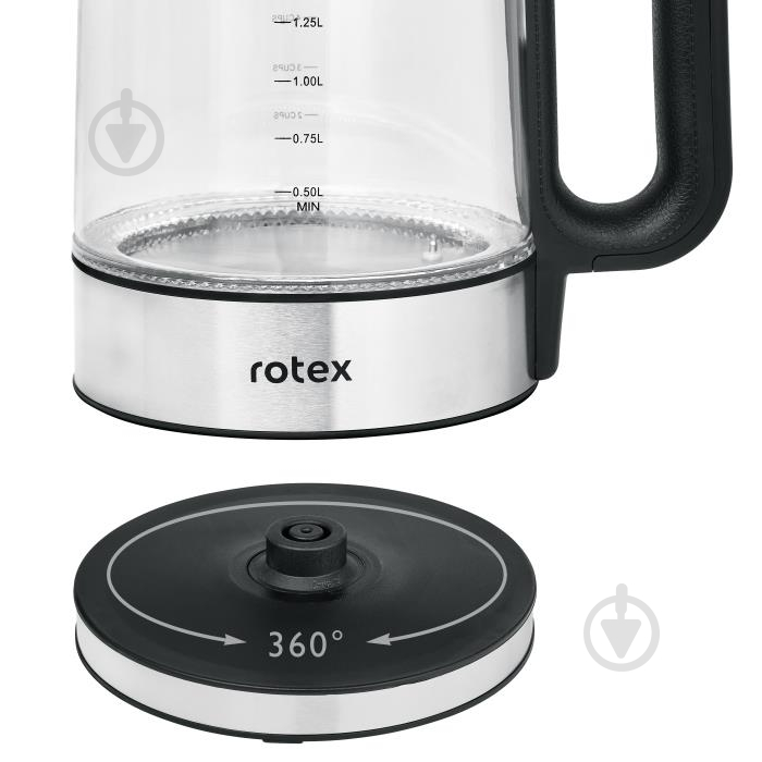 Електрочайник Rotex RKT85-GS Smart - фото 5