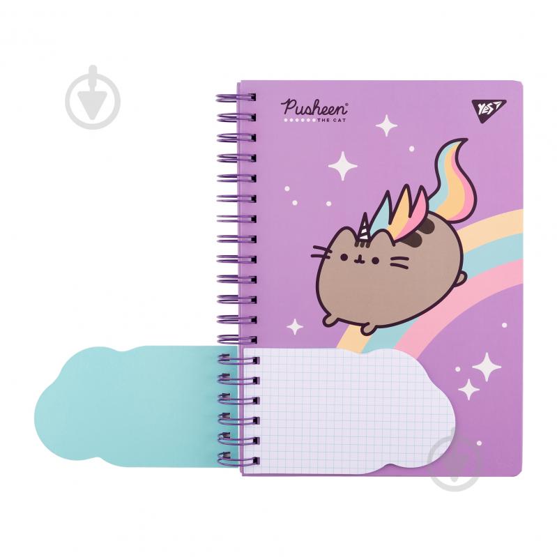 Блокнот YES 2 в 1 В5 В7 Pusheen - фото 2