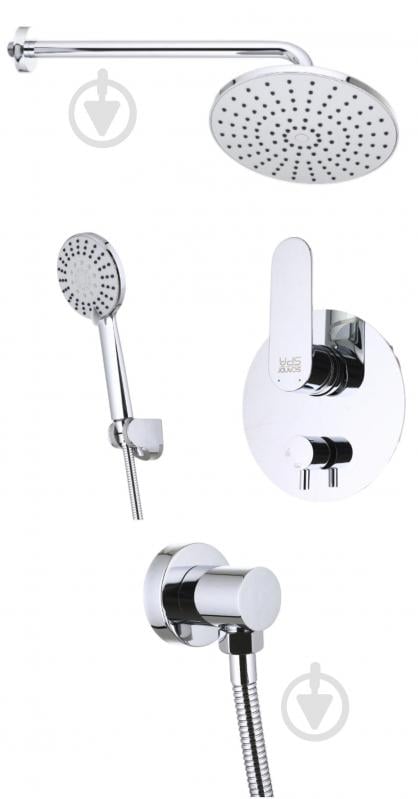 Душевая система скрытого монтажа ScandiSPA Modi хром - фото 1