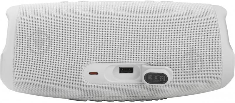 Акустика JBL Charge 5 JBLCHARGE5WHT 2.1 white (770200) - фото 3