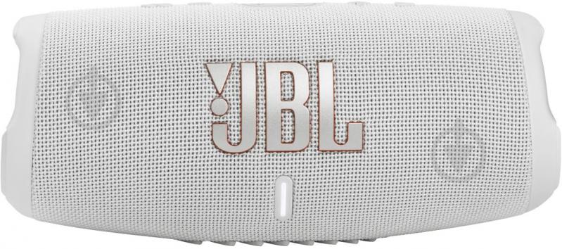 Акустика JBL Charge 5 JBLCHARGE5WHT 2.1 white (770200) - фото 2