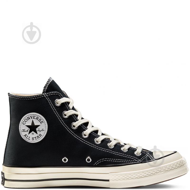 Кеды Converse CHUCK 70 Classic High Top 162050C р.39,5 черный - фото 1