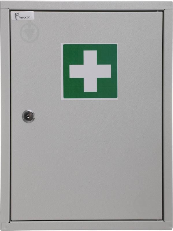 Металева шафа медична Ferocon АП-1-02 з двома поличками - фото 1 Металева шафа медична Ferocon АП-1-02 з двома поличками - фото 1