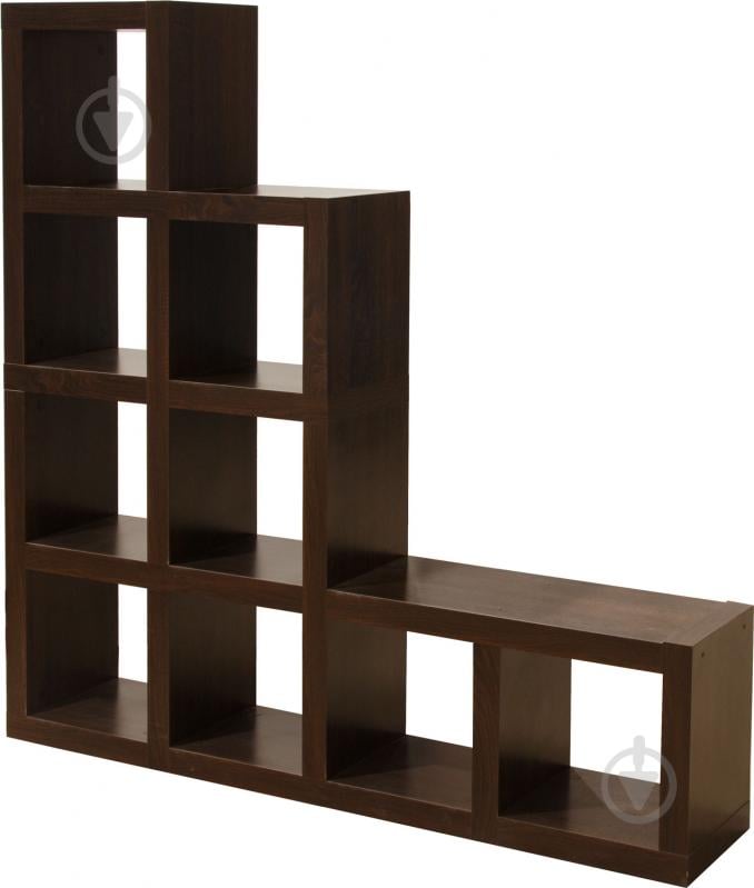 Стеллаж двухсторонний Inteo Кубус "Перегородка 1” 1442x1442x1442 мм венге (Прегородка) - фото 2