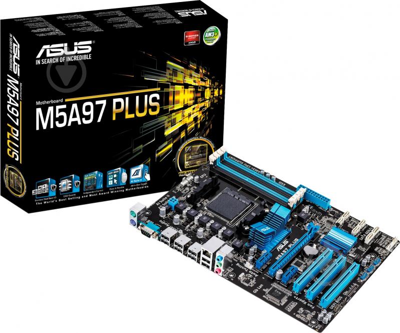 Материнская плата Asus M5A97_PLUS (Socket AM3+, AMD 970, ATX) - фото 3