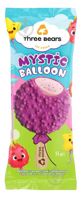 Мороженое Три Ведмеді Mystic balloon 55 г - фото 1