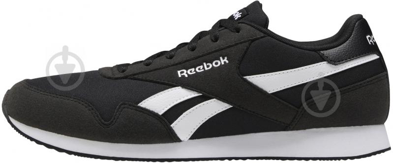 Кросівки чоловічі демісезонні Reebok REEBOK ROYAL CL JOG EF7788 р.40 чорні - фото 4