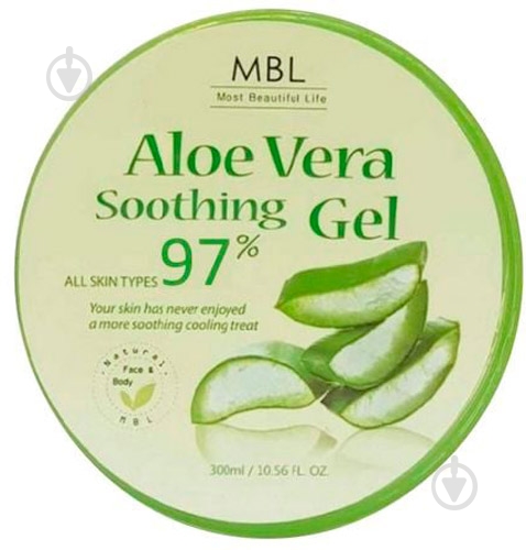Гель MBL 97% Aloe Vera Soothing 300 мл - фото 1 Гель MBL 97% Aloe Vera Soothing 300 мл - фото 1