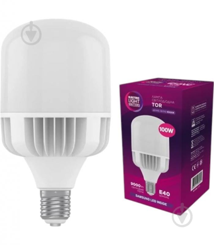 Лампа светодиодная ELM TOR 100 Вт E40 220 В 6500 К 18-0198 - фото 1 Лампа светодиодная ELM TOR 100 Вт E40 220 В 6500 К 18-0198 - фото 1