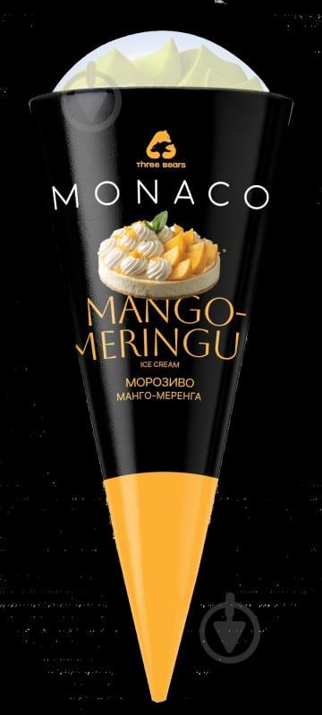 Мороженое Три Ведмеді Monaco Mango-Meringu 100 г - фото 2