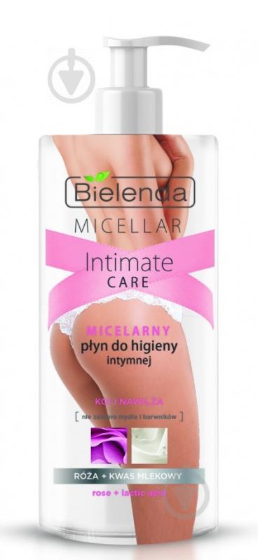 Мицеллярный гель для интимной гигиены Bielenda Micellar Intimate Care Роза 300 мл - фото 1