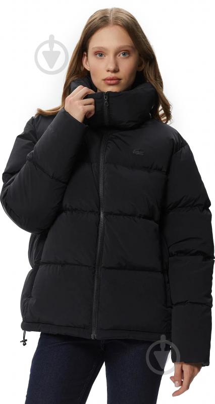 Пуховик жіночий зимовий Lacoste BF223434S р.M чорний - фото 3