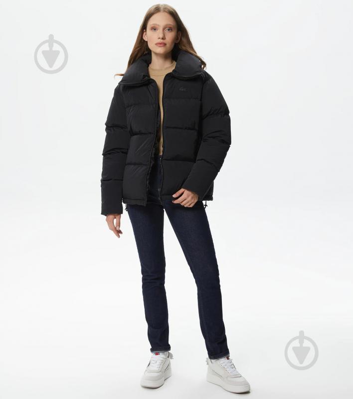 Пуховик жіночий зимовий Lacoste BF223434S р.M чорний - фото 7