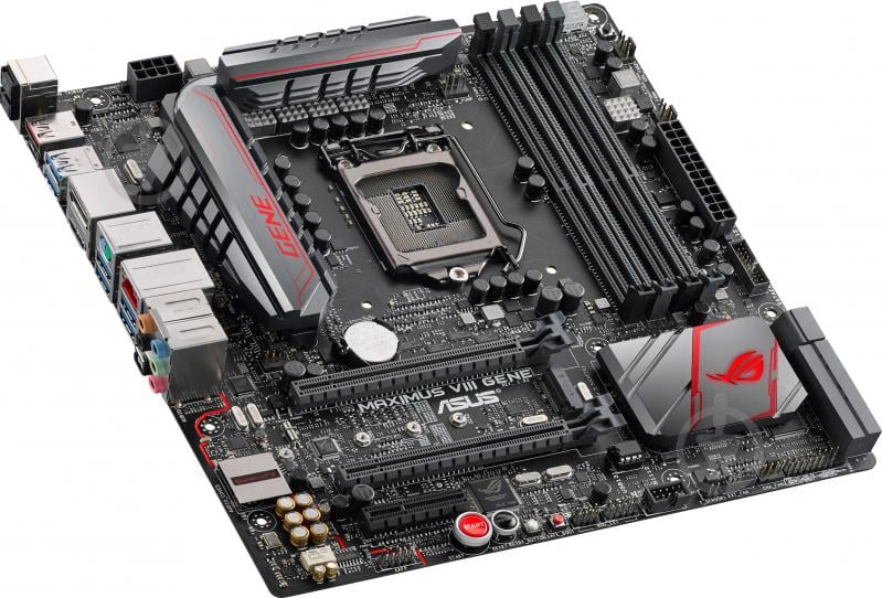 Материнская плата Asus MAXIMUS_VIII_GENE (Socket 1151, Intel Z170, mirco ATX) - фото 4