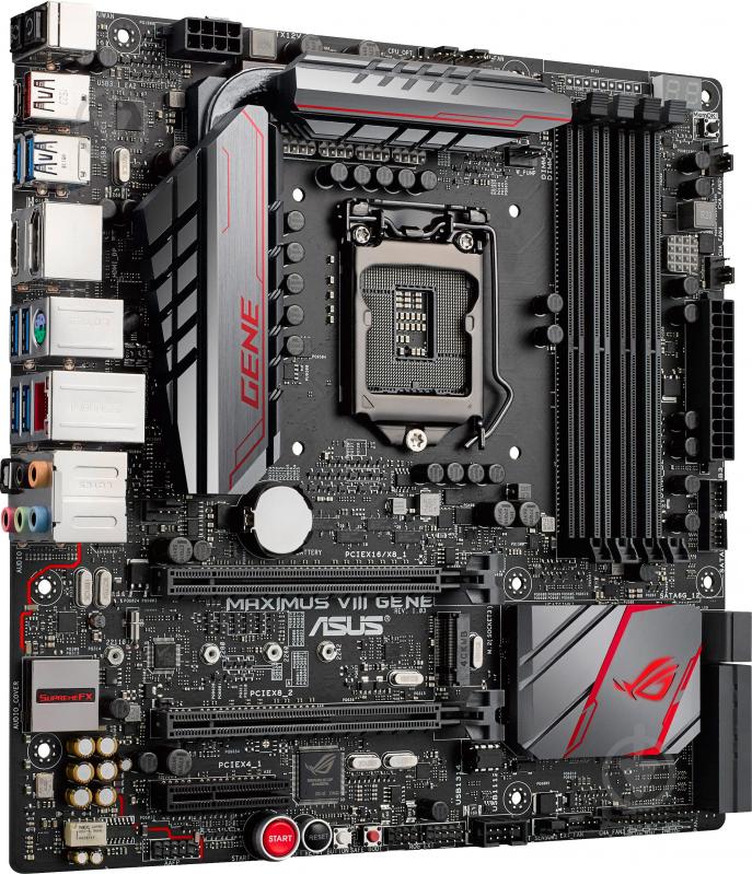 Материнская плата Asus MAXIMUS_VIII_GENE (Socket 1151, Intel Z170, mirco ATX) - фото 3