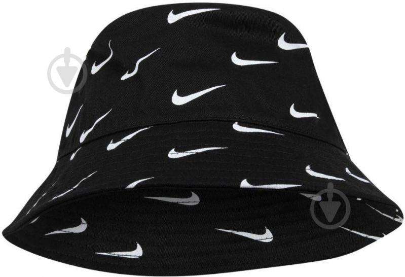 Кепка Nike SWOOSH PRINT BUCKET HAT 8A2973-023 4-7YRS чорний - фото 1