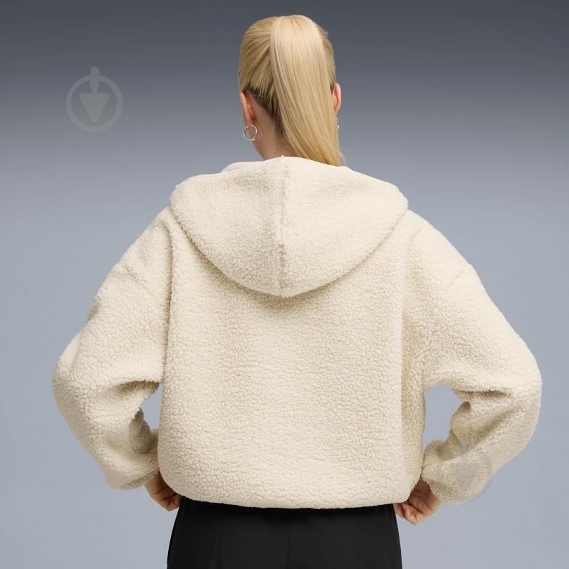 Куртка Puma WARDROBE ESS Oversized Polar Fleece Hoodie 63204887 р.XS - фото 2