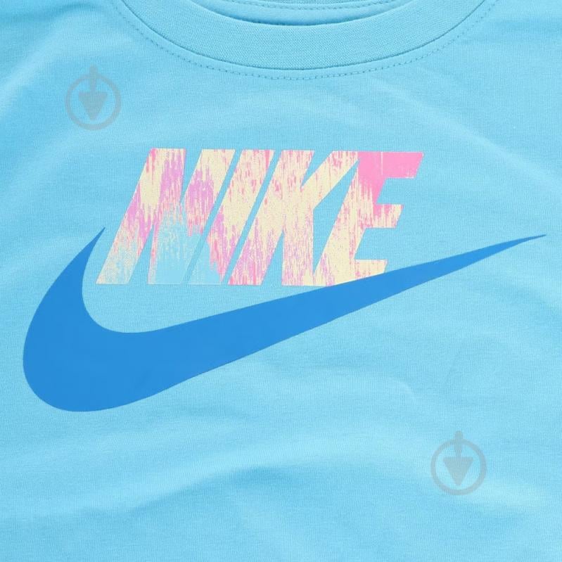 Футболка Nike DIGI DYE FUTURA TEE 36K541-F85 р.6 блакитний - фото 4