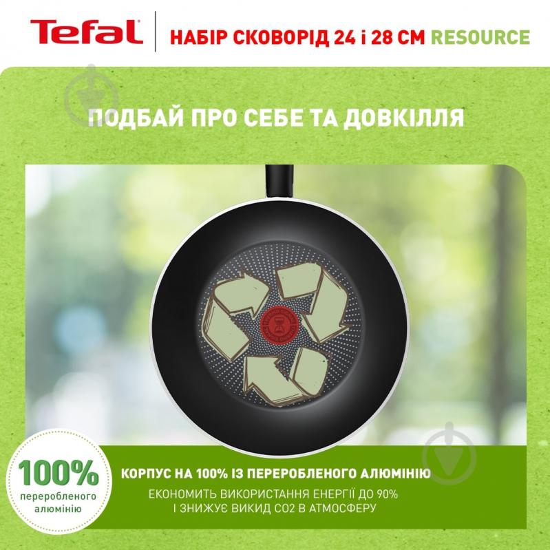 Набор сковород Resource 24 и 28 см C2959053 Tefal - фото 4