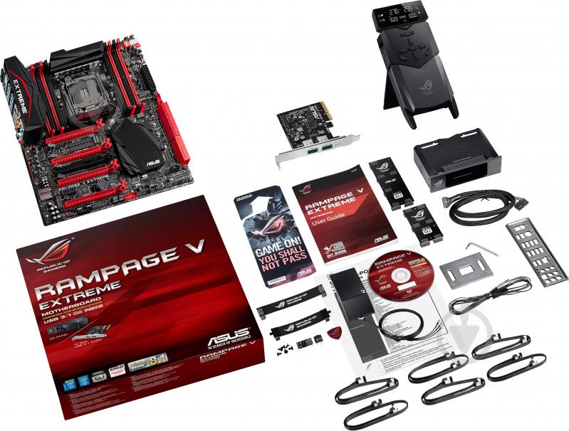 Материнская плата Asus RAMPAGE_V_EXTREME/U3.1 (Socket 2011-3, Intel X99, E-ATX) - фото 5