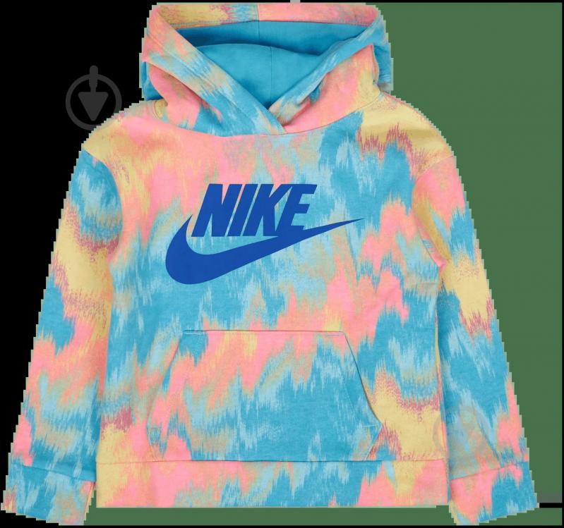 Джемпер Nike PRINTED CLUB PULLOVER 36K428-U5V р.6X голубой - фото 3