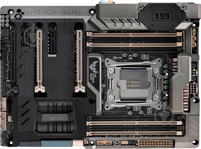 Материнская плата Asus SABERTOOTH_X99 (Socket 2011-3, Intel X99, ATX) - фото 2