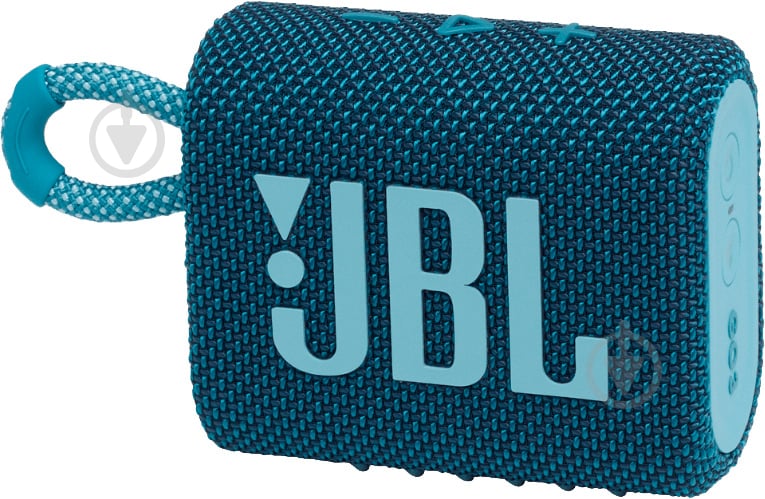 Акустика JBL GO3 JBLGO3BLU 1.0 blue (711061) - фото 1