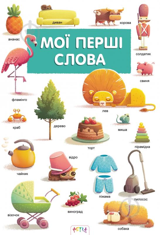 Книга «Мої перші слова» 978-617-7307-78-4 - фото 1