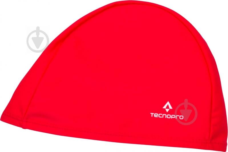 Шапочка для плавання TECNOPRO Cap Silicone X Junior 275964-257 one size червоний - фото 1