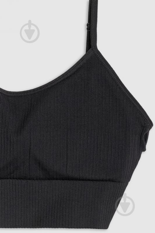 Бра 4F SPORT BRA F151 р.XS/S черный - фото 2