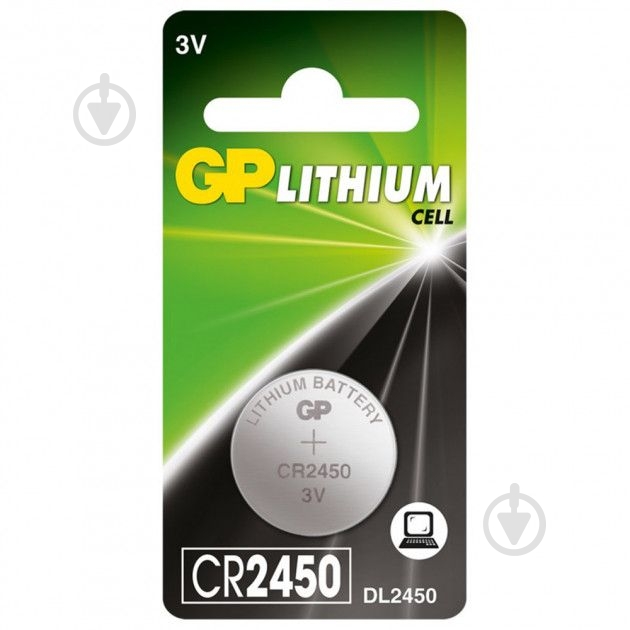 Батарейка GP Lithium Cell 3.0V CR2450 1 шт. - фото 1