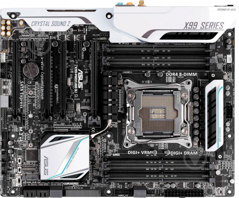 Материнская плата Asus X99-PRO/USB3.1 (Socket 2011-3, Intel X99, ATX) - фото 1