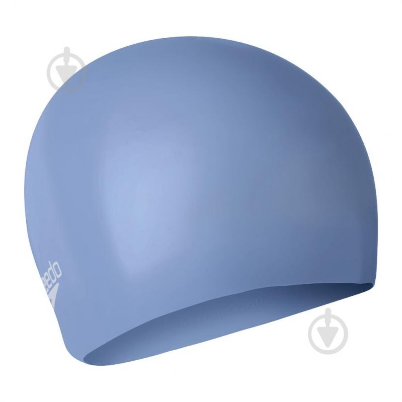 Шапочка для плавання Speedo LONG HAIR CAP AU 8-0616816681 one size синій - фото 2