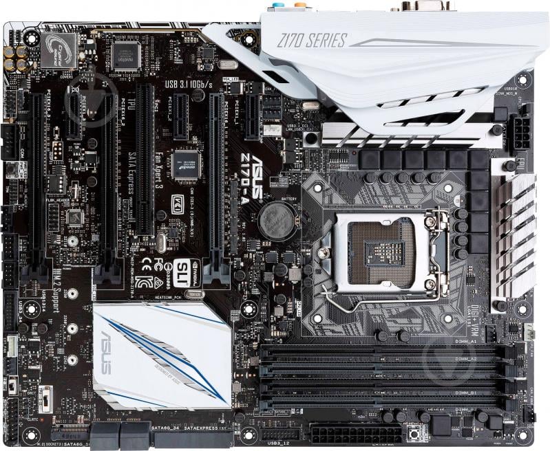 Материнська плата Asus Z170-A (Socket 1151, Intel Z170, ATX) - фото 1