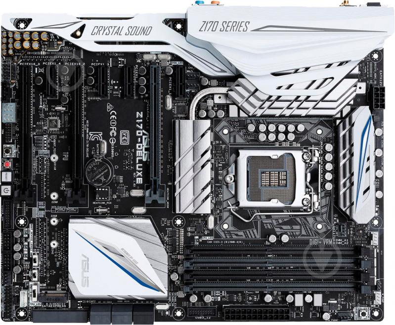 Материнська плата Asus Z170-DELUXE (Socket 1151, Intel Z170, ATX) - фото 1