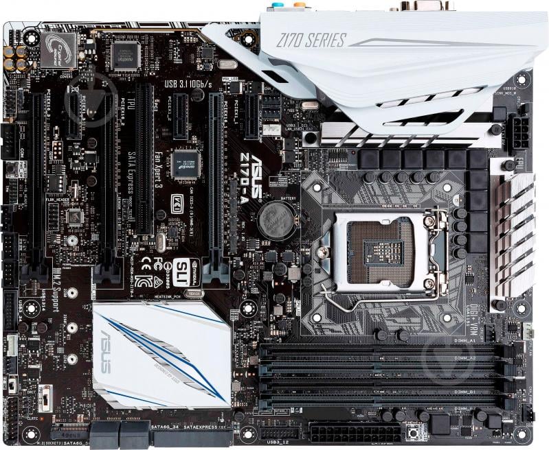 Материнская плата Asus Z170-K (Socket 1151, Intel Z170, ATX) - фото 1