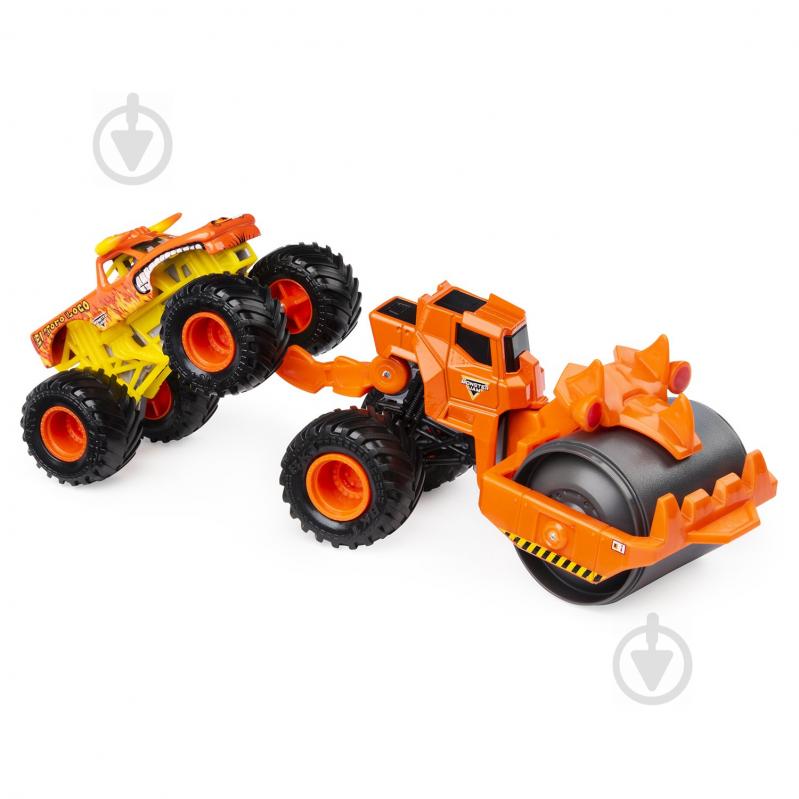 Машинка Monster Jam Бульдозер мини Rolland 1:64 6056736 - фото 2