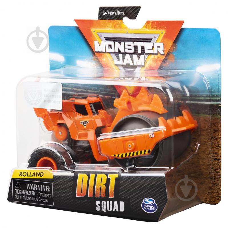 Машинка Monster Jam Бульдозер мини Rolland 1:64 6056736 - фото 4