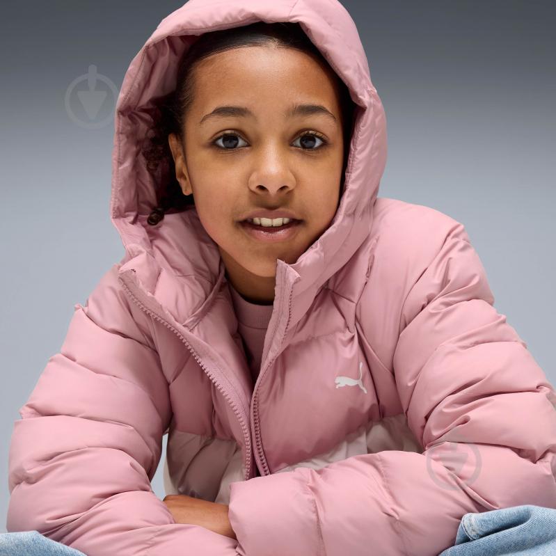 Куртка Puma Synthetic Hooded Puffer Jacket 68840465 р.128 - фото 3 Куртка Puma Synthetic Hooded Puffer Jacket 68840465 р.128 - фото 3