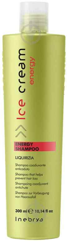 Шампунь INEBRYA Energy Shampoo Liquirizia проти випадiння волосся 300 мл - фото 1