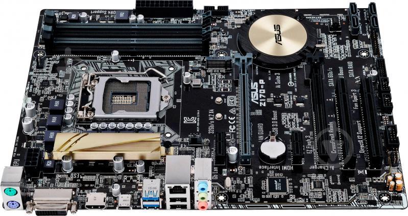 Материнська плата Asus Z170-P (Socket 1151, Intel Z170, ATX) - фото 2