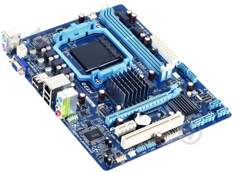 Материнська плата Gigabyte GA-78LMT-S2 (Socket AM3+, AMD 760G, mirco ATX) - фото 2 Материнська плата Gigabyte GA-78LMT-S2 (Socket AM3+, AMD 760G, mirco ATX) - фото 2